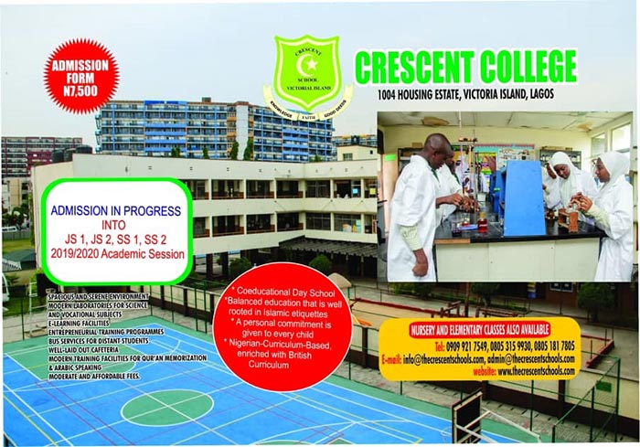 
Crescent Schools, Victoria Island, Lagos